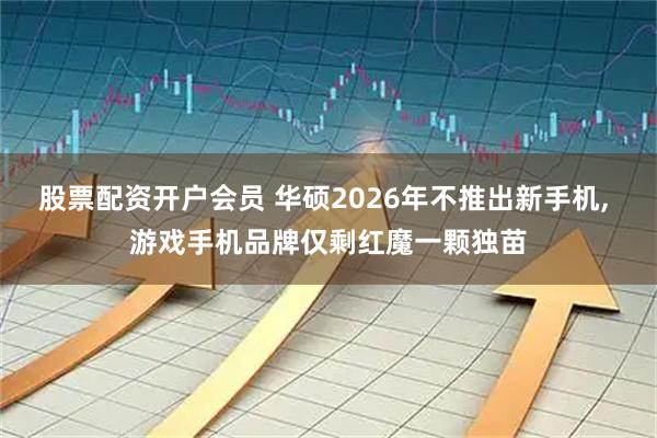 股票配资开户会员 华硕2026年不推出新手机, 游戏手机品牌仅剩红魔一颗独苗